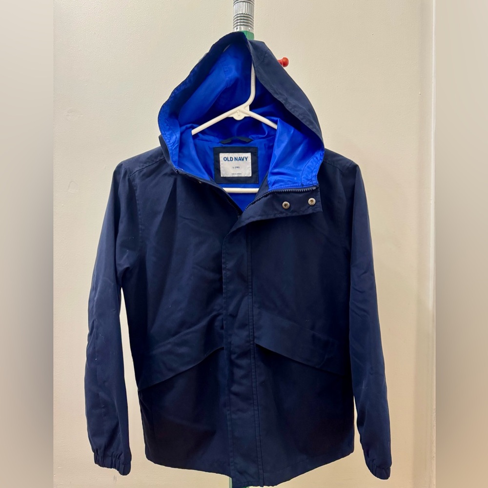 Old Navy Kids’ Hooded Zip-Front Water-Resistant Jacket